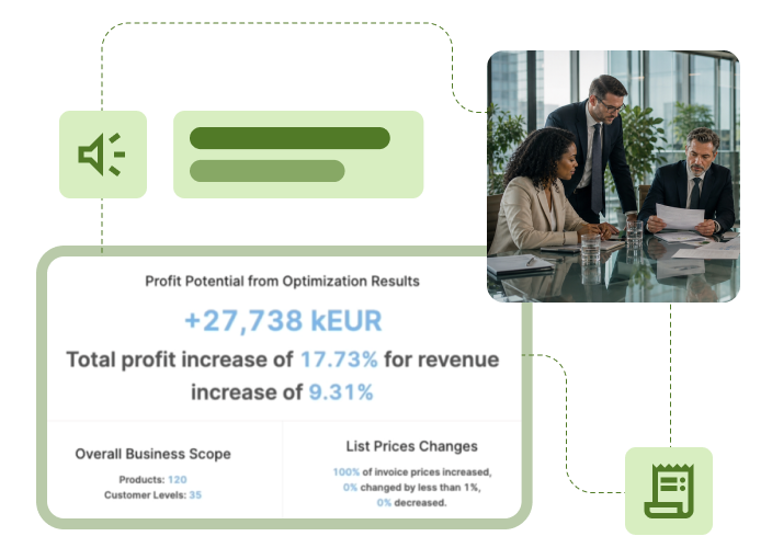 AI price optimization grsaphic