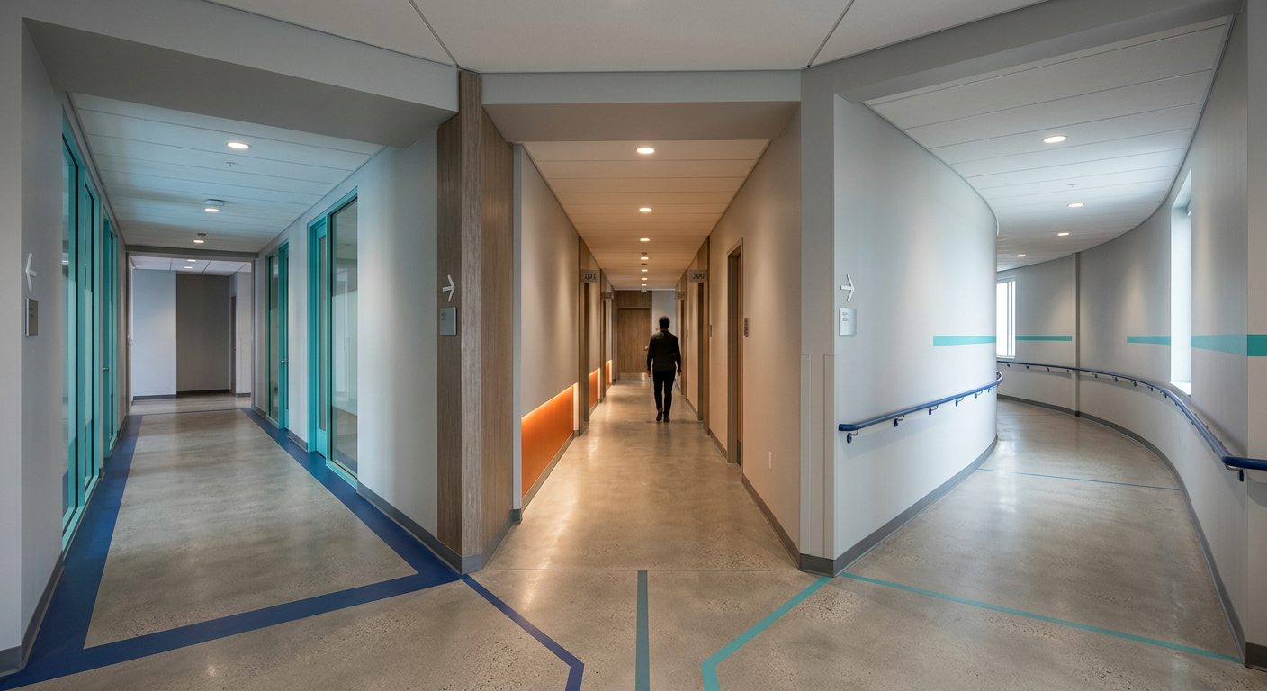Decision point_modern_hallway_fork_