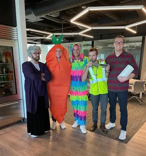 Pricefx colleagues together at a company event supporting diversity and inclusion