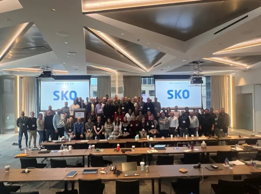 Pricefx team at the Chicago Sales Kick Off event in January 2024