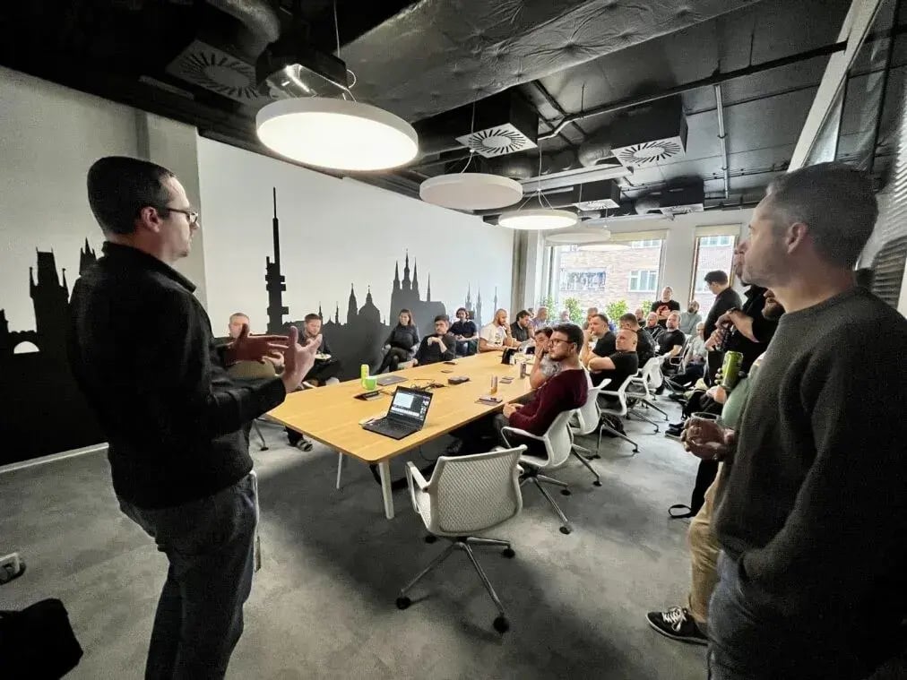 Pricefx engineers collaborating on frontend development