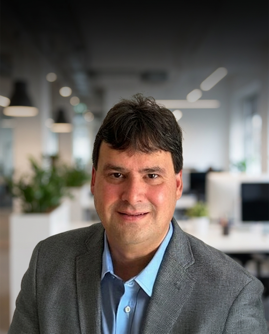 Rob Payne in a professional portrait in the office