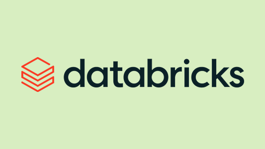 Databricks-logo on green