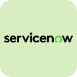 Service now logo green