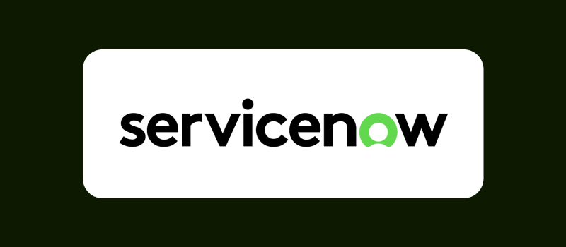 Servicenow logo card