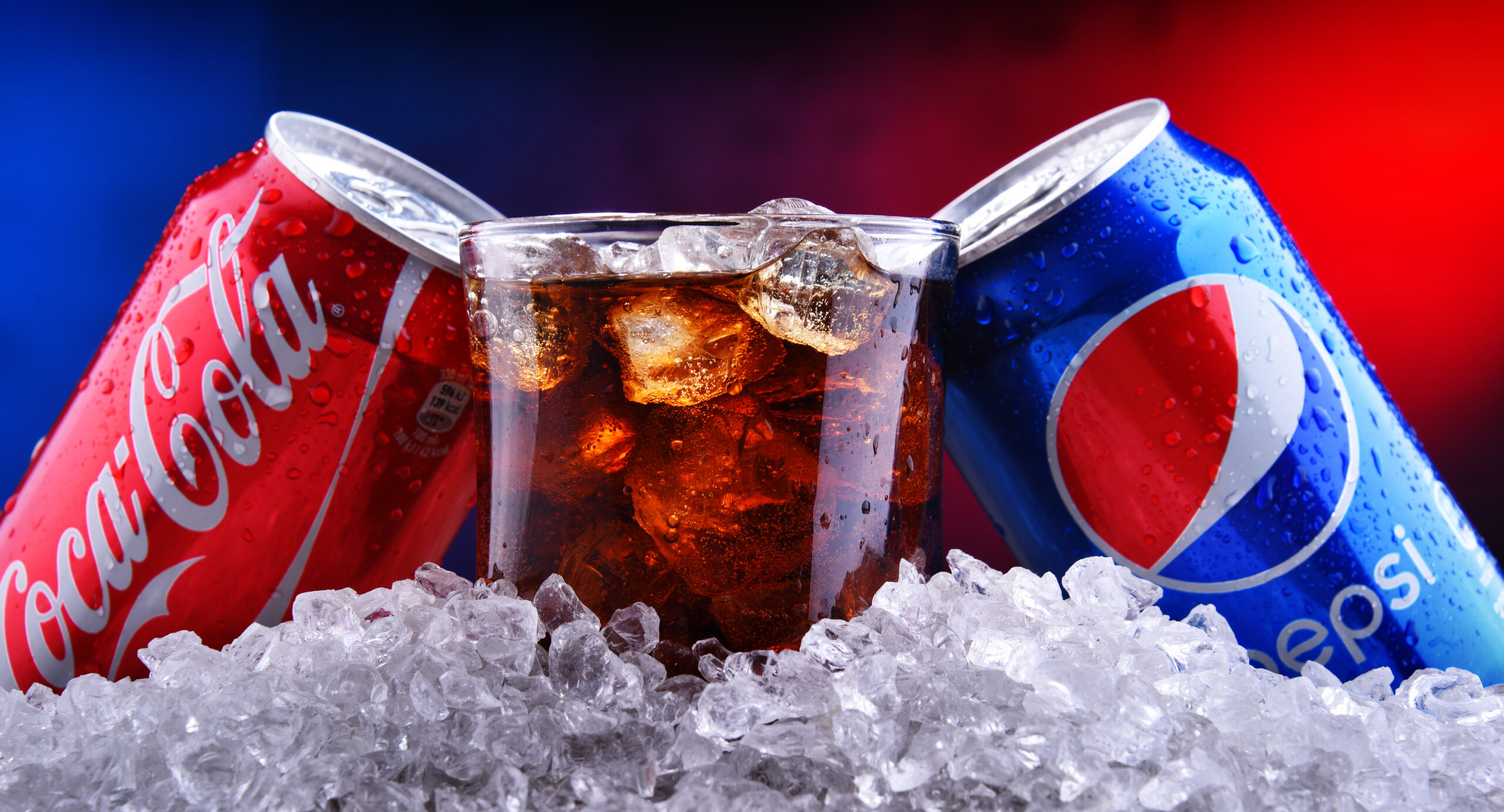 Pepsi-vs-Coca-Cola sur glace