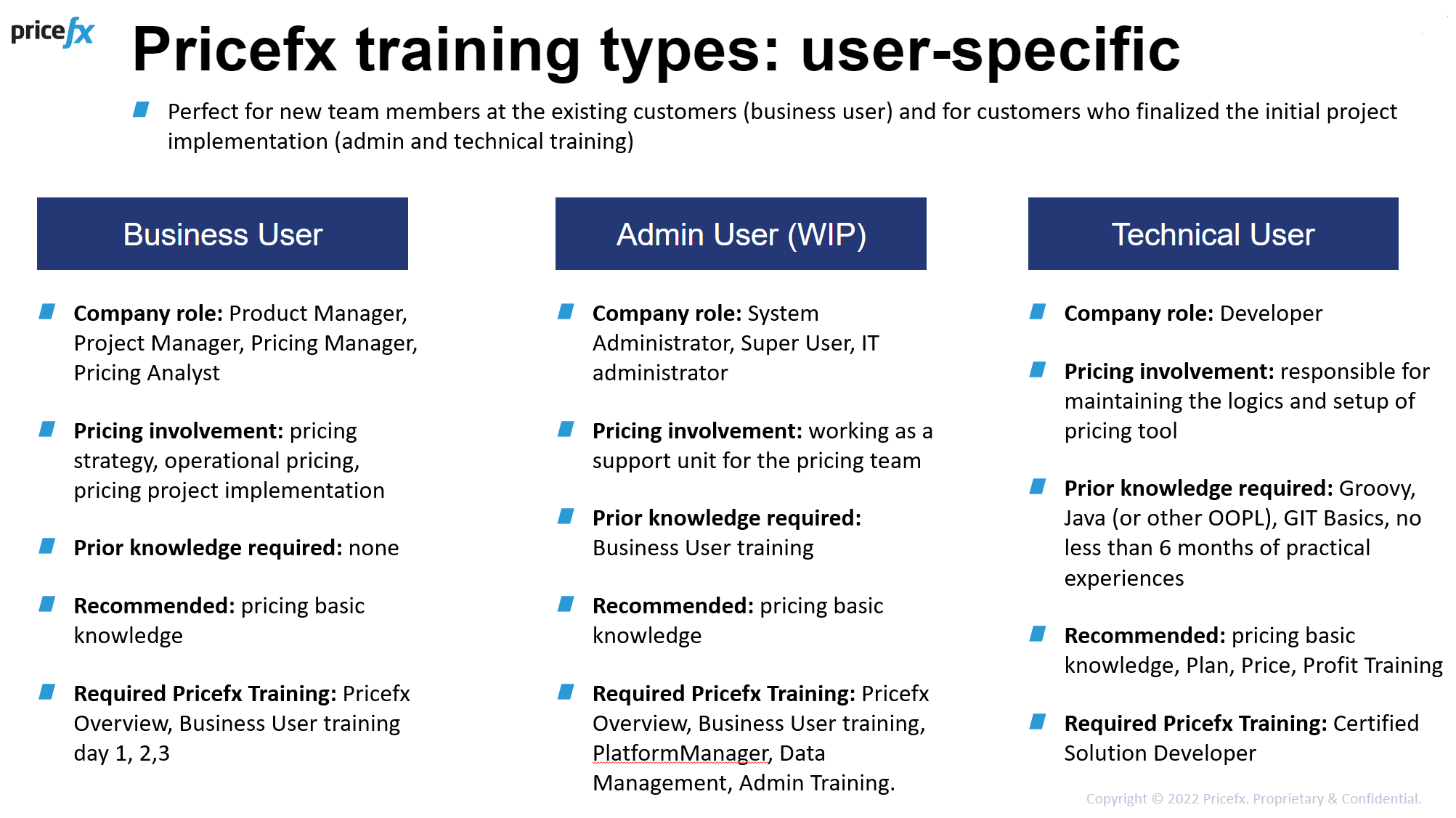 Pricefx-Training-Types-User-Specific