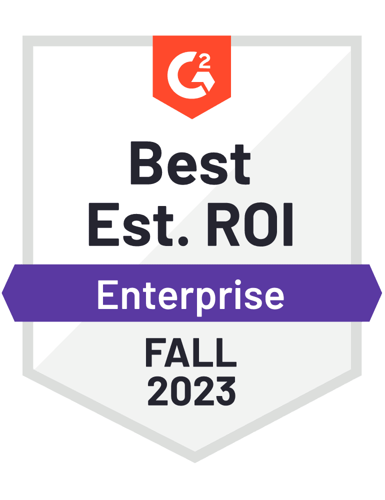 Best-Estimated-ROI-enterprise-G2-badge