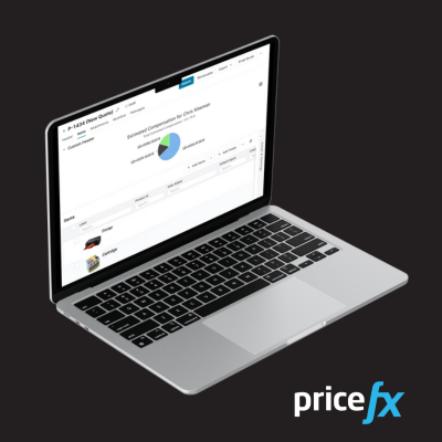 open-laptop-showing-a-screenshot-of-sales-compensation-result-on-pricefx